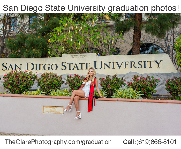 San Diego State University Graduation photos
